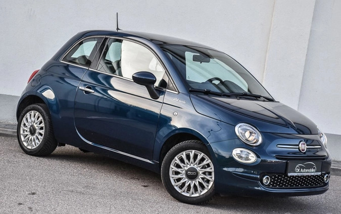 Fiat 500 cena 54858 przebieg: 16000, rok produkcji 2022 z Świebodzice małe 781